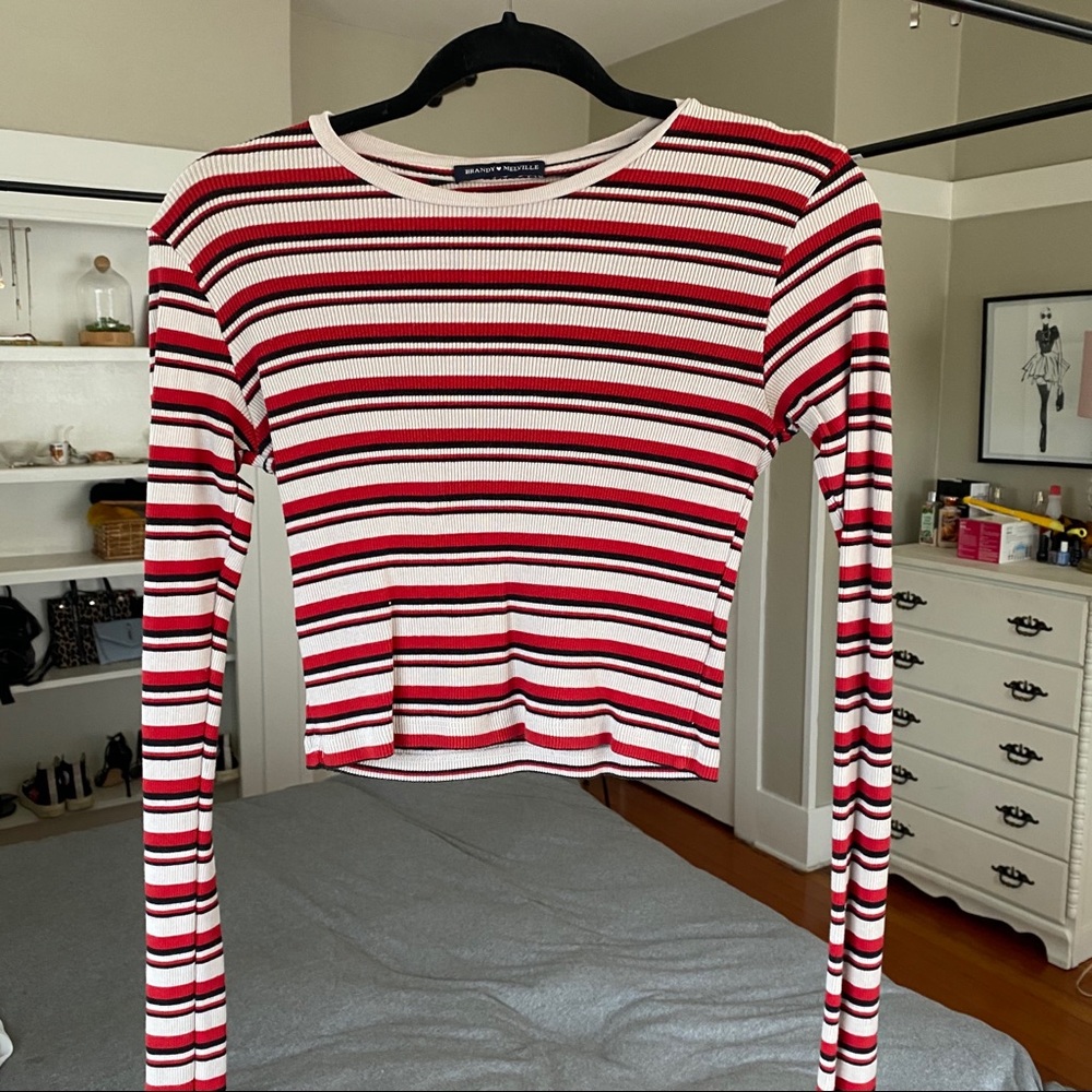 Striped brandy Melville long sleeve